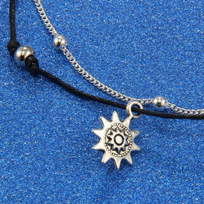 Tobillera de estrella vintage