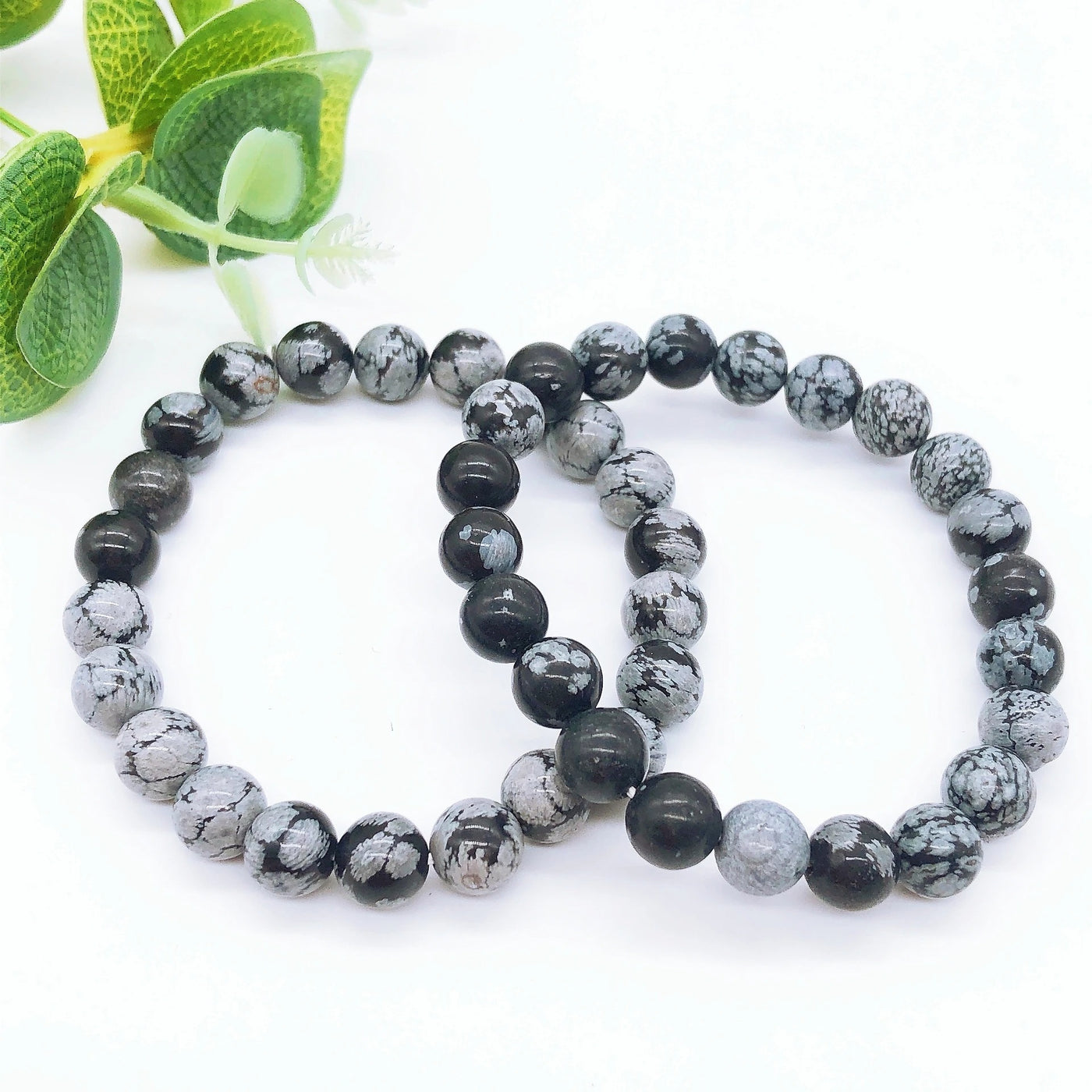 Pulsera de Obsidiana Nevada para Protección y Equilibrio Interior