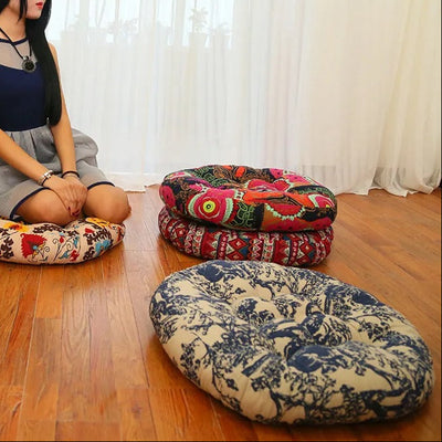 Futón de meditación japonés